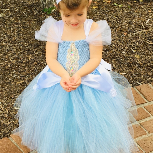 CINDERELLA couture tutu dress/costume - Picture 4 of 8